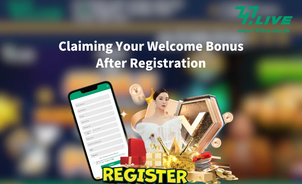 Claiming Your Welcome Bonus After Registration